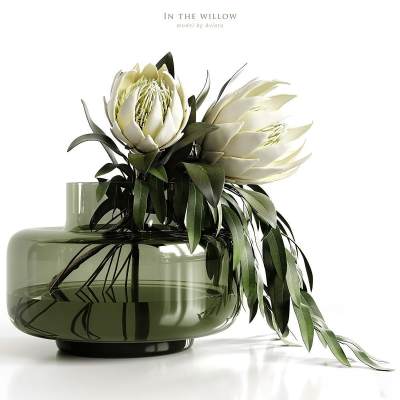 现代花瓶花艺-1